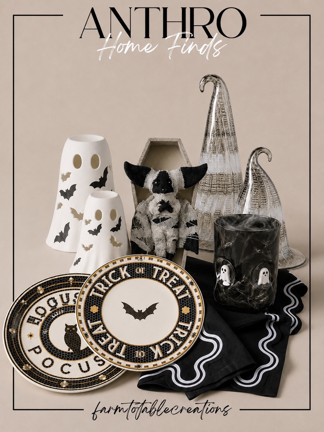Anthropologie Halloween Home Finds 👻🖤

Anthropologie is bringing the perfect mix of spooky and sophisticated this Halloween! From whimsical ghost decor and vintage-inspired plates to elegant glass pumpkins and playful accents, these unique finds make it easy to create a Halloween home that’s festive, elevated, and full of personality.

Follow @farmtotablecreations on Instagram for more cozy home finds, seasonal decor inspiration, and the best Halloween collections before they sell out.

#LTKHome #LTKFinds #Anthropologie #AnthroHome #HalloweenDecor #SpookySeason #GhostDecor #HalloweenHome #FallDecor #CozyHome #HomeStyling #SeasonalDecor #NeutralHalloween #FarmToTableCreations

#LTKHome