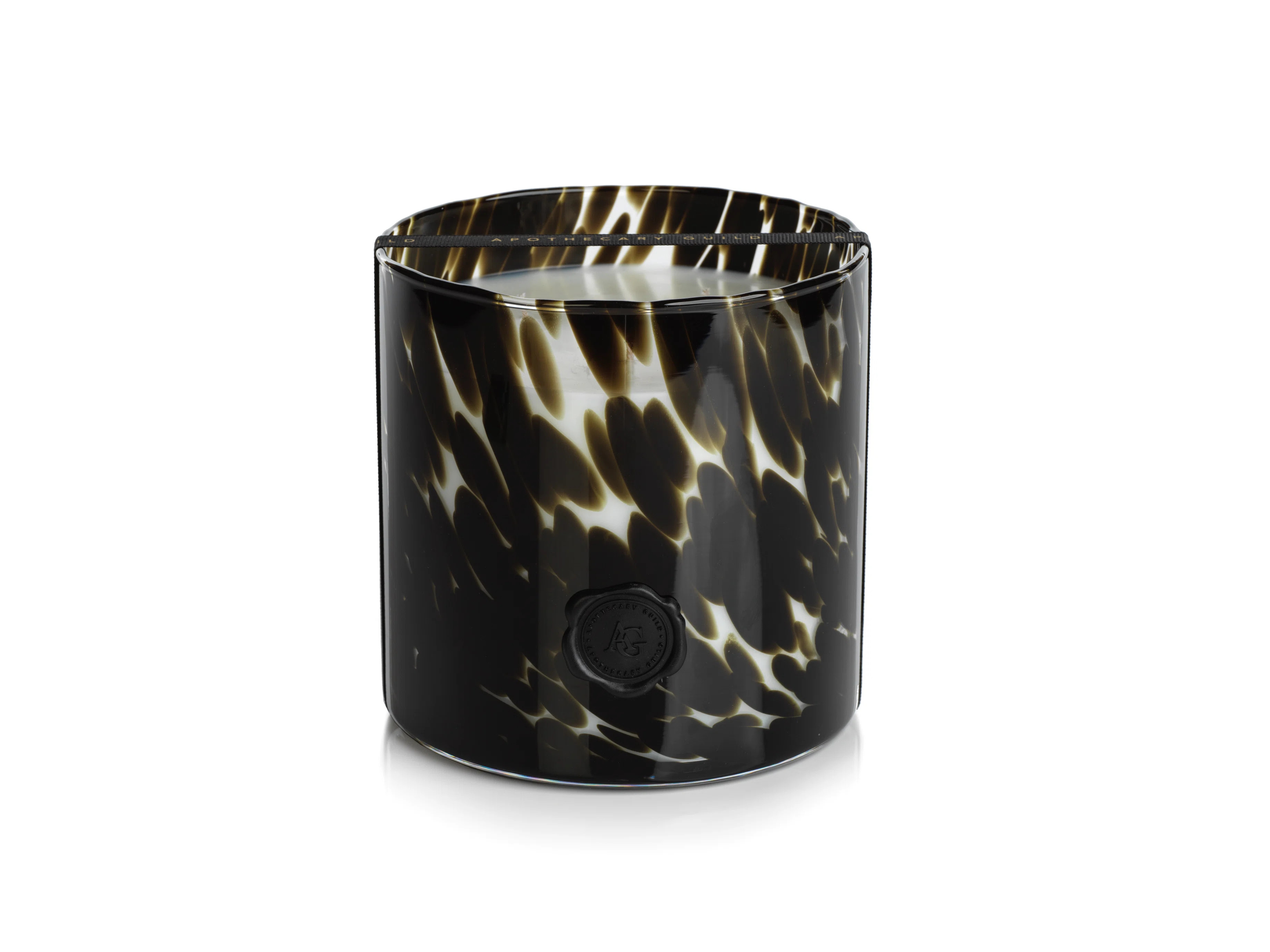 AG Opal Black Fig Vetiver Scented Jar Candle with Glass Holder | Wayfair North America