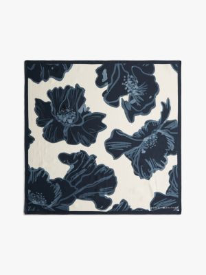 Large Graphic Print Silk Scarf | Tommy Hilfiger | Tommy Hilfiger (US)