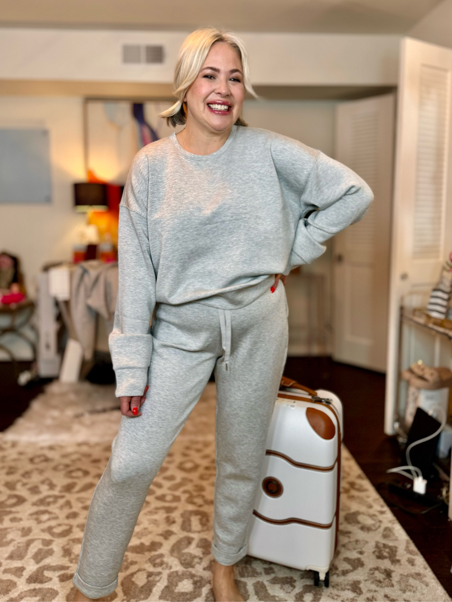 SPANX Air essentials, travel outfit. I’m in a size large in both.

Code WANDAXSPANX saves 10% plus free shipping

#LTKmidsize #LTKtravel #LTKSeasonal