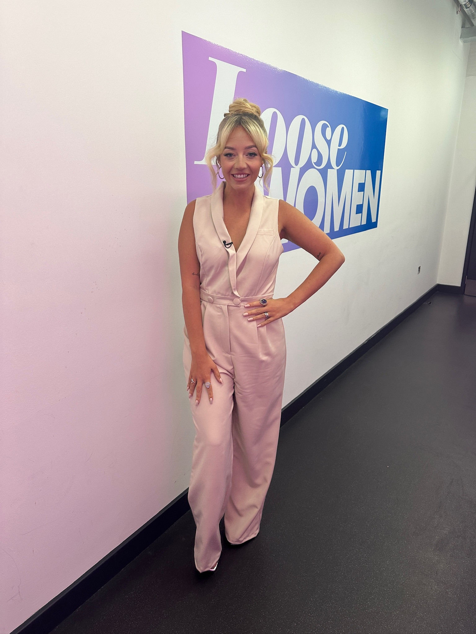 Club L London jumpsuit, pink jumpsuit, formal outfit, evening outfit, jumpsuit, party outfit, dinner outfit, neutral outfit 

#LTKSeasonal #LTKeurope #LTKstyletip