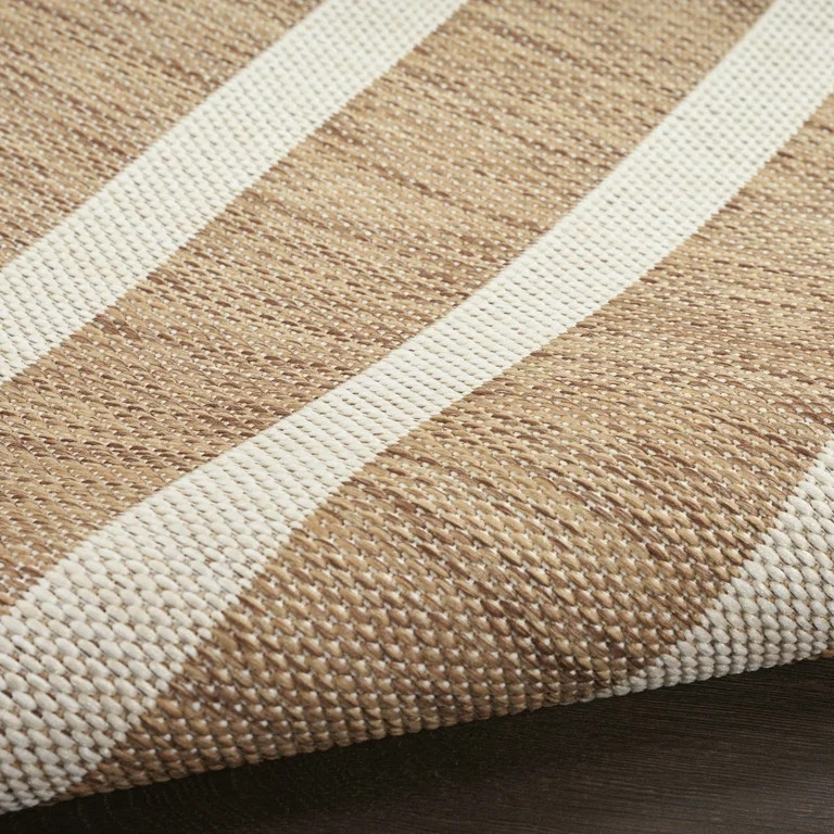 Nourison Positano Indoor/Outdoor Jute Ivory 8' x 10' Area Rug (8x10) | Walmart (US)