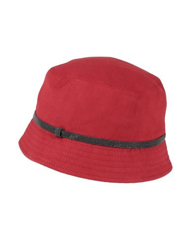 Brunello Cucinelli Woman Hat Red Size S Viscose, Linen | YOOX (US)