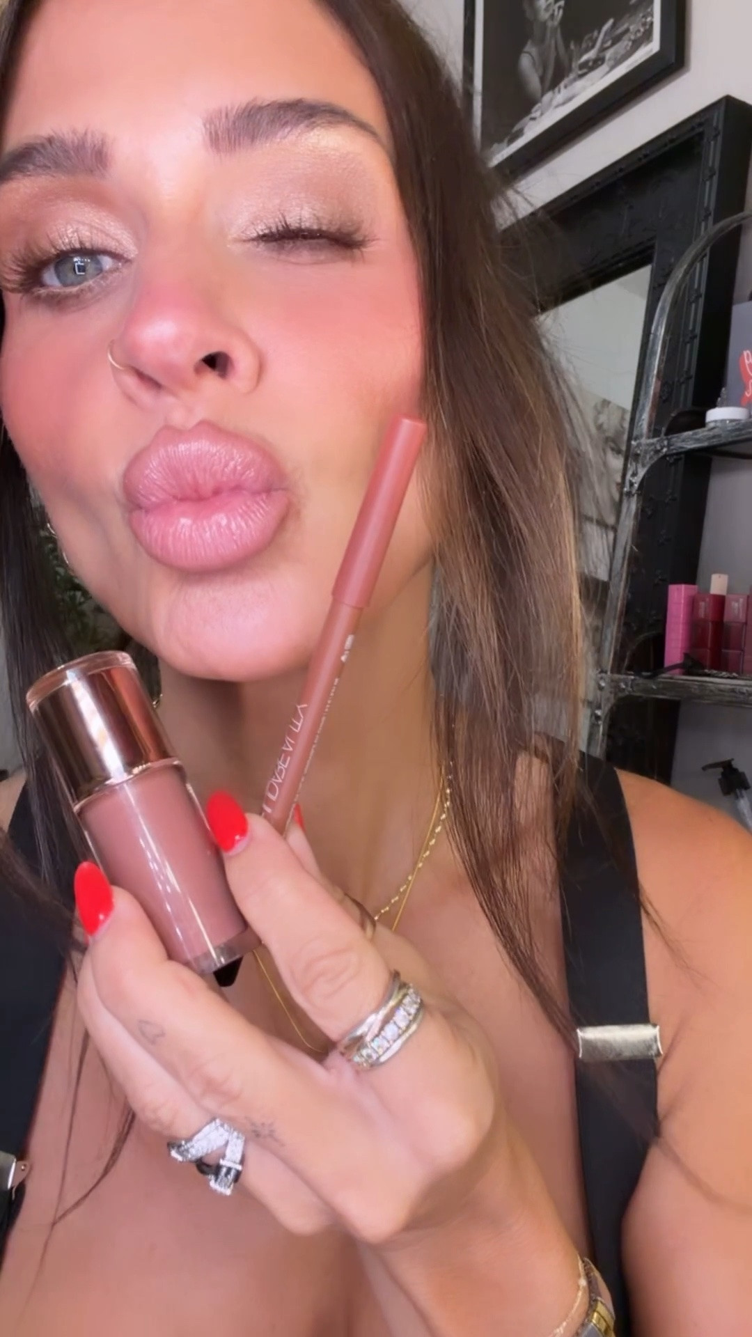 Lip combo
Natural lip color combo
Nude lip combo
Lip liner
@Sephora 
Lip gloss
Makeip

#LTKgrwm