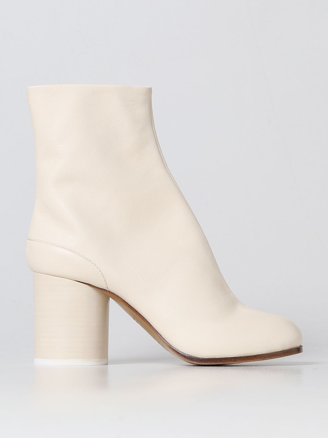 Flat Ankle Boots MAISON MARGIELA Woman colour White | Giglio.com - Global Italian fashion boutique