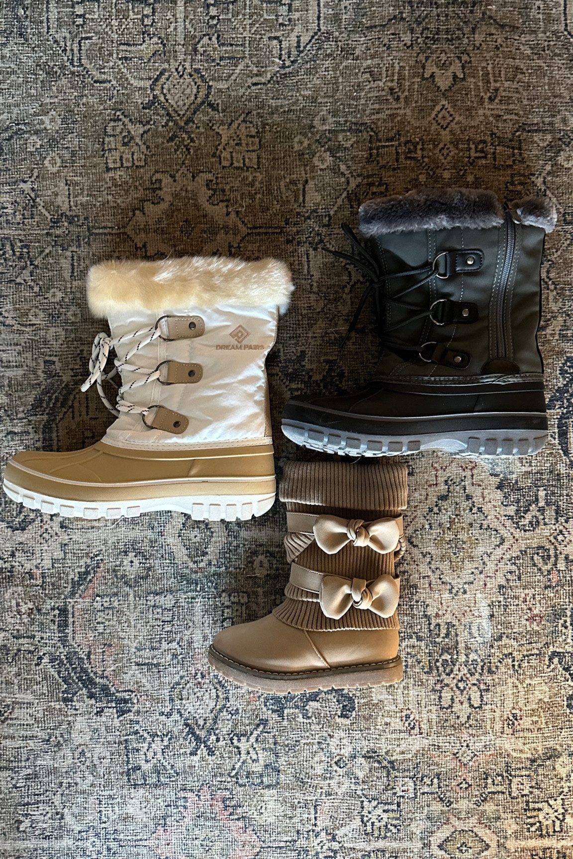 Kids stylish snow boots for winter! Each year I get the kids new boots and loving these for the season! Fur continues inside the boot and on the bottom so insulated and warm! Fit TTSz tap photo below to shop and follow for more! Xx

#LTKSeasonal #LTKkids #LTKshoecrush