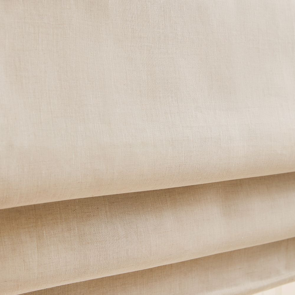 Crossweave Cordless Roman Blackout Shade | West Elm (US)