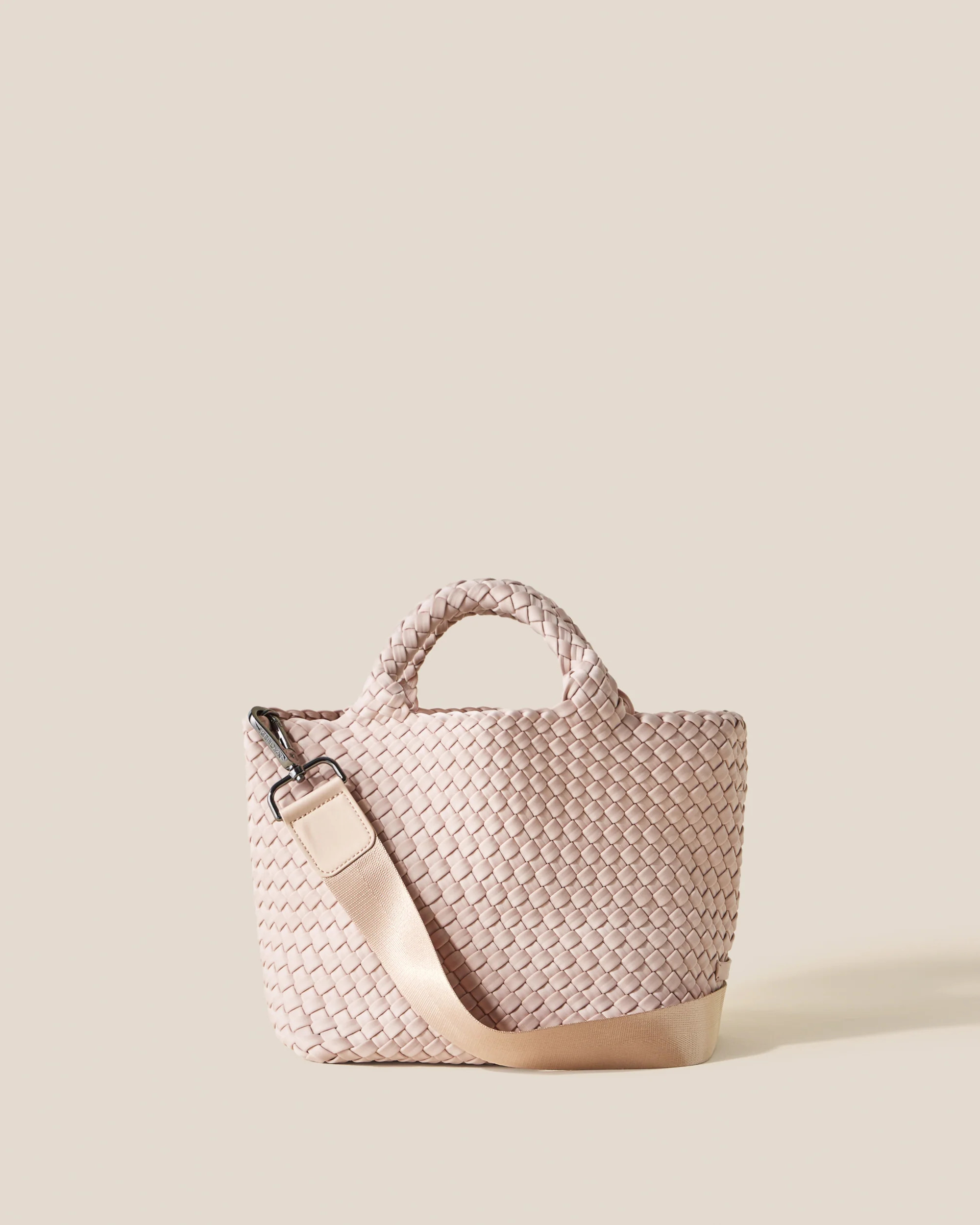 St. Barths Small Tote | Shell Pink | Naghedi