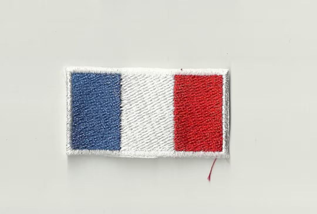 Tiny French Flag Patch Custom Made F13 - Etsy | Etsy (US)