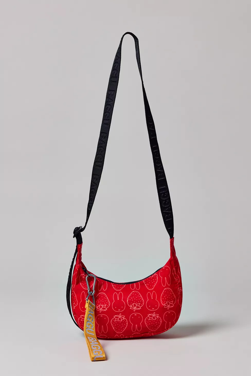 BAGGU & Miffy UO Exclusive Small Nylon Crescent Bag | Urban Outfitters (US and RoW)