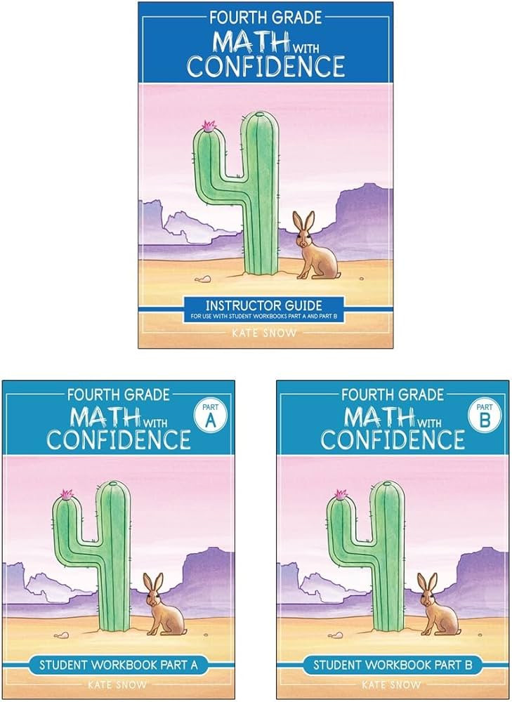 Fourth Grade Math with Confidence Complete Bundle | Amazon (US)