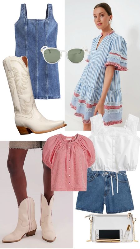 Summer = country concert time! Rounded up country concert outfit ideas but they’d also all work for 4th of July too!

#LTKFindsUnder100 #LTKStyleTip #LTKSeasonal