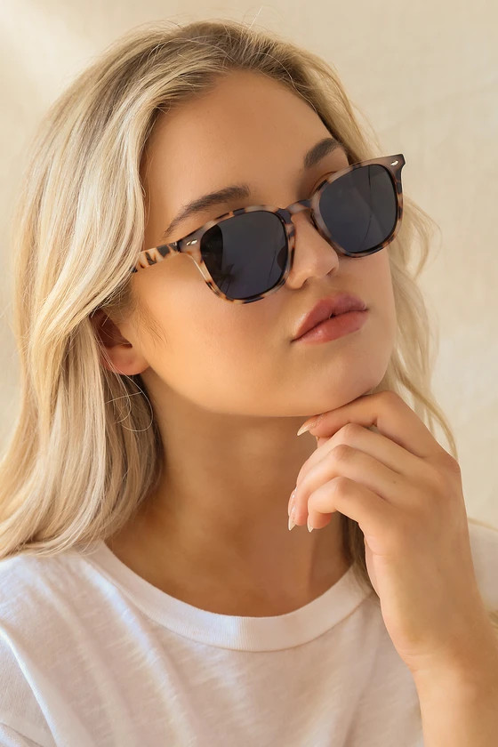 Like What I See Ivory Tortoise Sunglasses | Lulus (US)