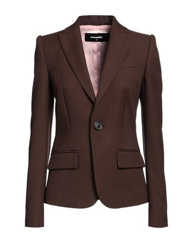 Dsquared2 Woman Blazer Brown Size 0 Polyester | YOOX (US)