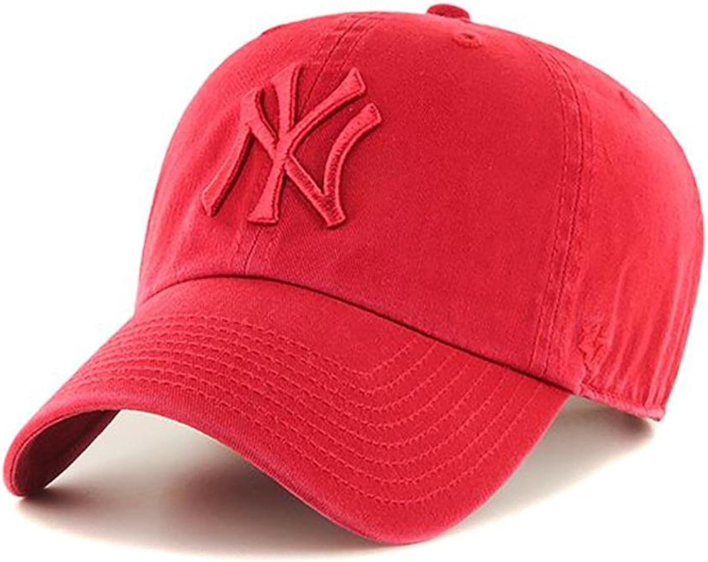 '47 New York Yankees Clean Up Strapback Red Cap | Amazon (US)