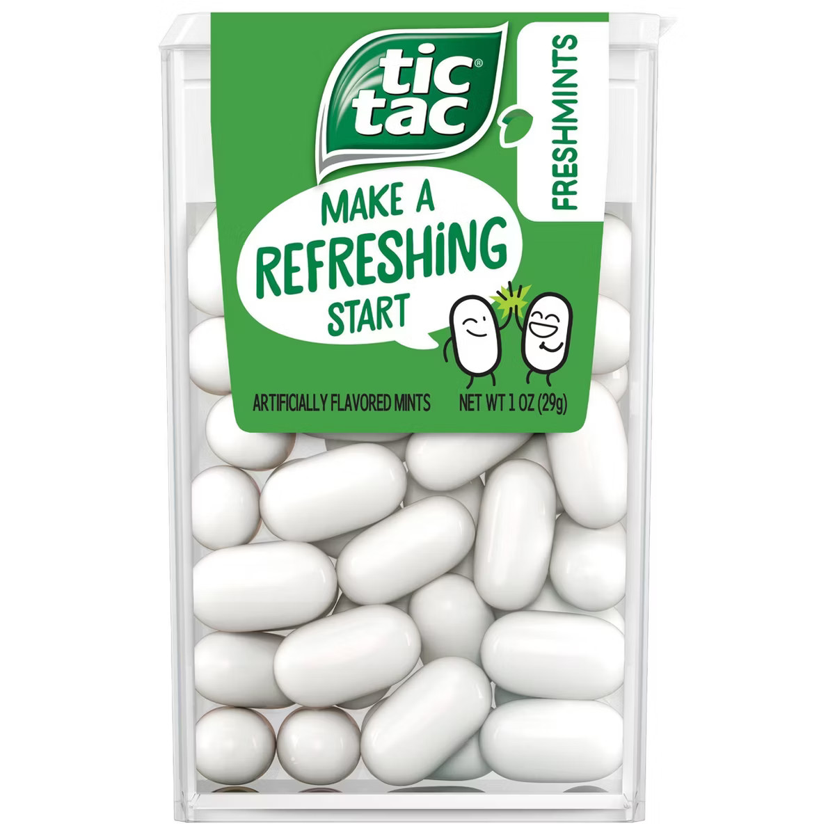 Tic Tac Fresh Breath Mint Candies, Freshmint Singles - 1oz | Target