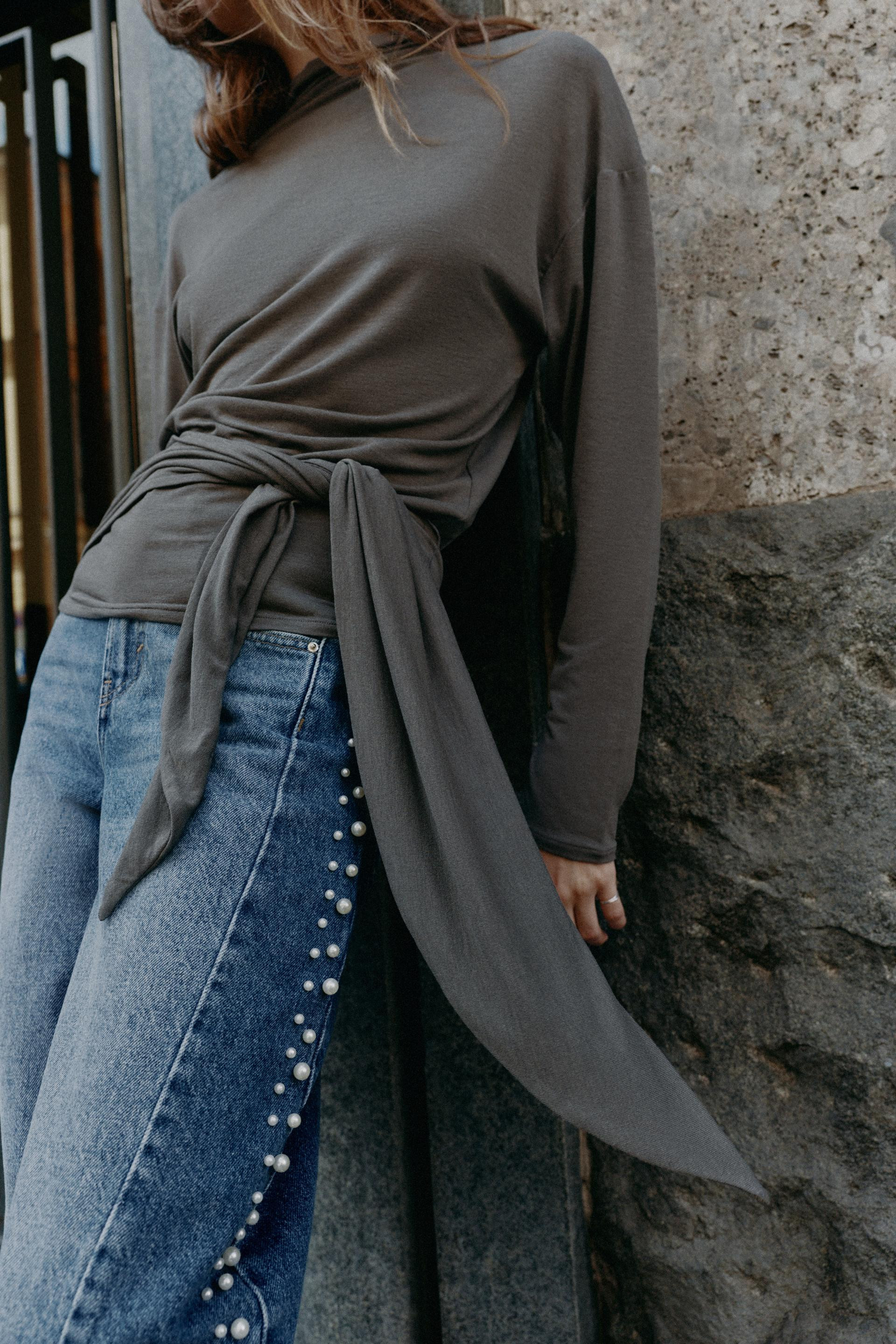 SASH T-SHIRT | Zara US