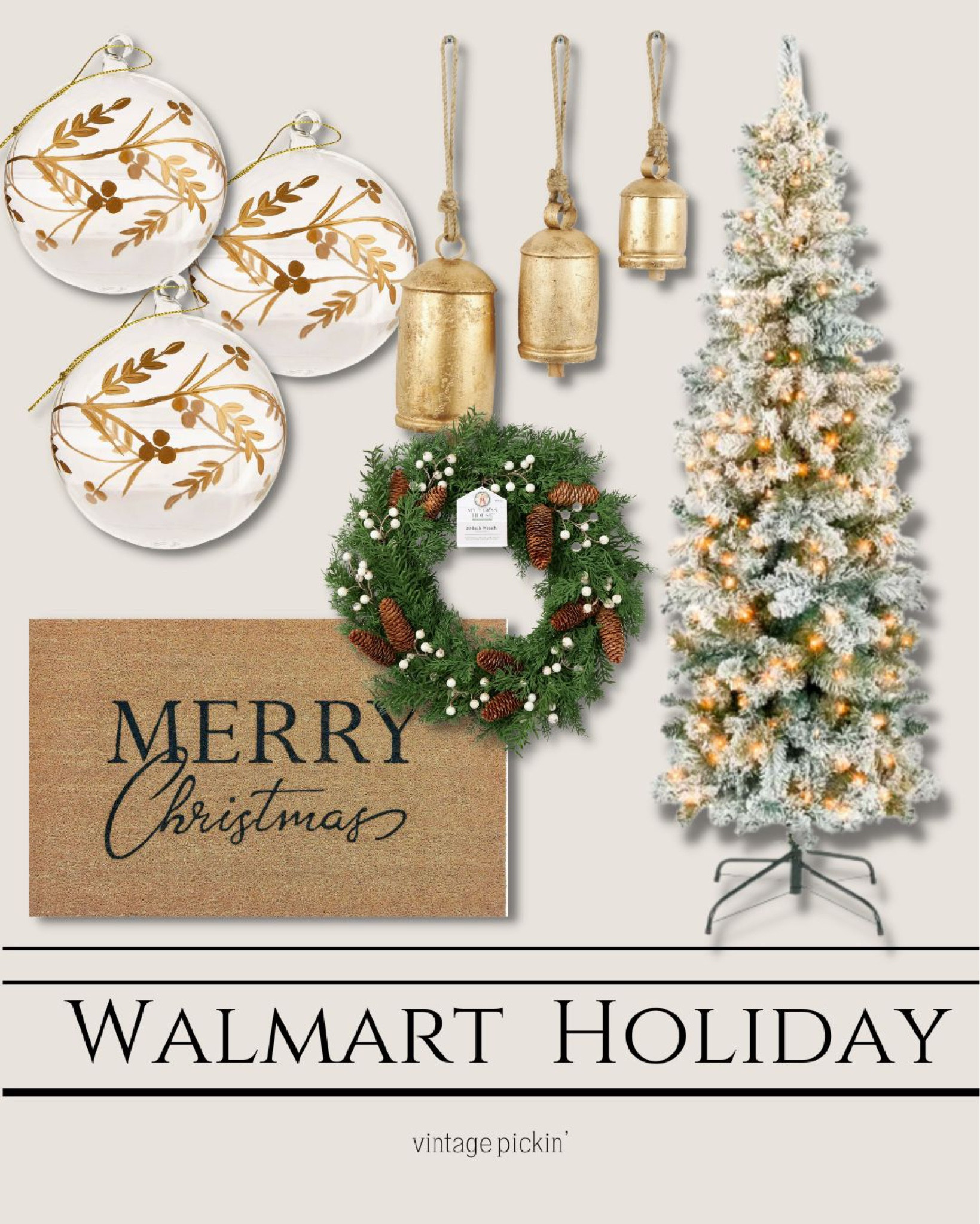 Walmart holiday decor! 

#LTKhome #LTKHoliday #LTKSeasonal