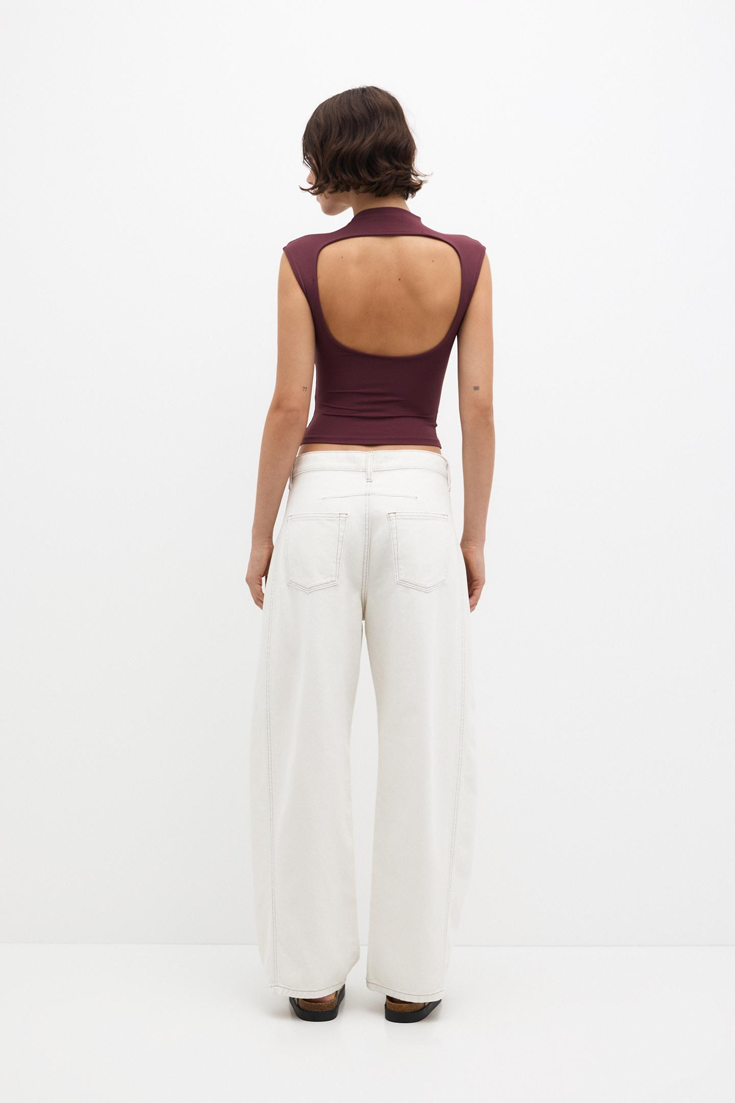 Balloon fit jeans | PULL and BEAR UK