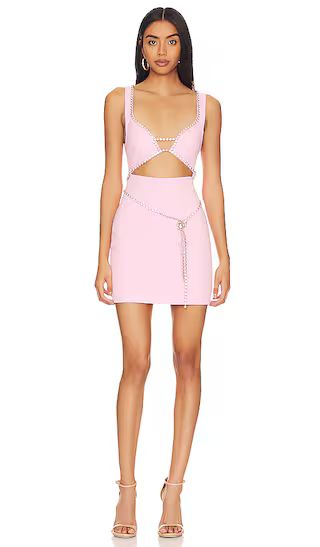 Matteson Mini Dress in Bubblegum Pink | Revolve Clothing (Global)