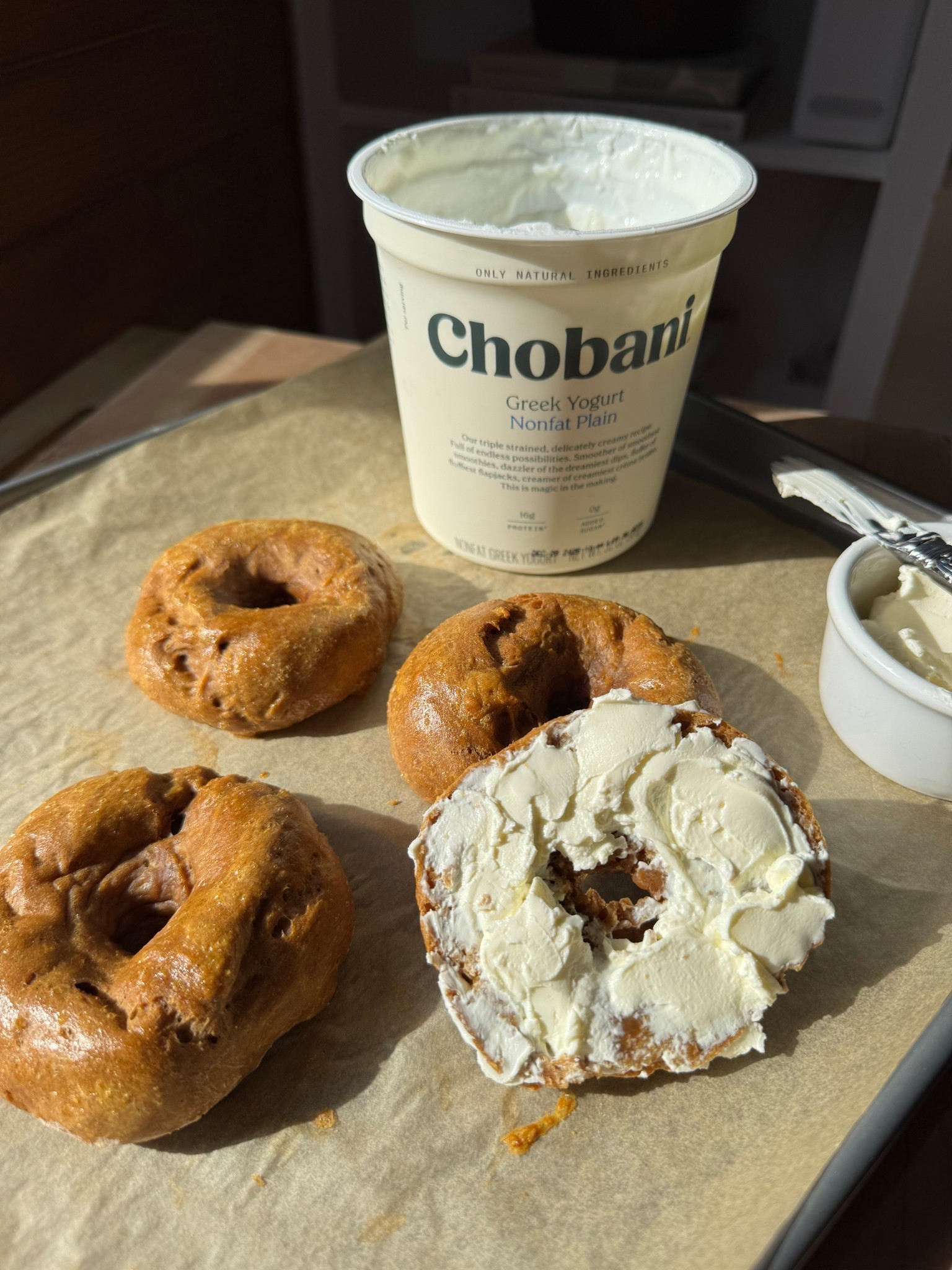 #ad HOMEMADE GINGERBREAD BAGELS🥯🎄

With the easiest healthy swap thanks to @chobani Greek yogurt! This adds so much great texture & added protein to this recipe, you truly wouldn’t believe these are made with only a handful of simple ingredients.

Comment RECIPE for the details sent directly your way!

…and be sure to snag some @chobani Greek yogurt @target to sneak into all of your festive cooking & baking adventures this season - find my favs linked on my @shop.ltk below🤎

xx #goodnesswithg #Holidayrecipes #Healthyrecipes #eatclean #TargetPartner #target 

#LTKSeasonal #LTKfoodie #LTKHoliday
