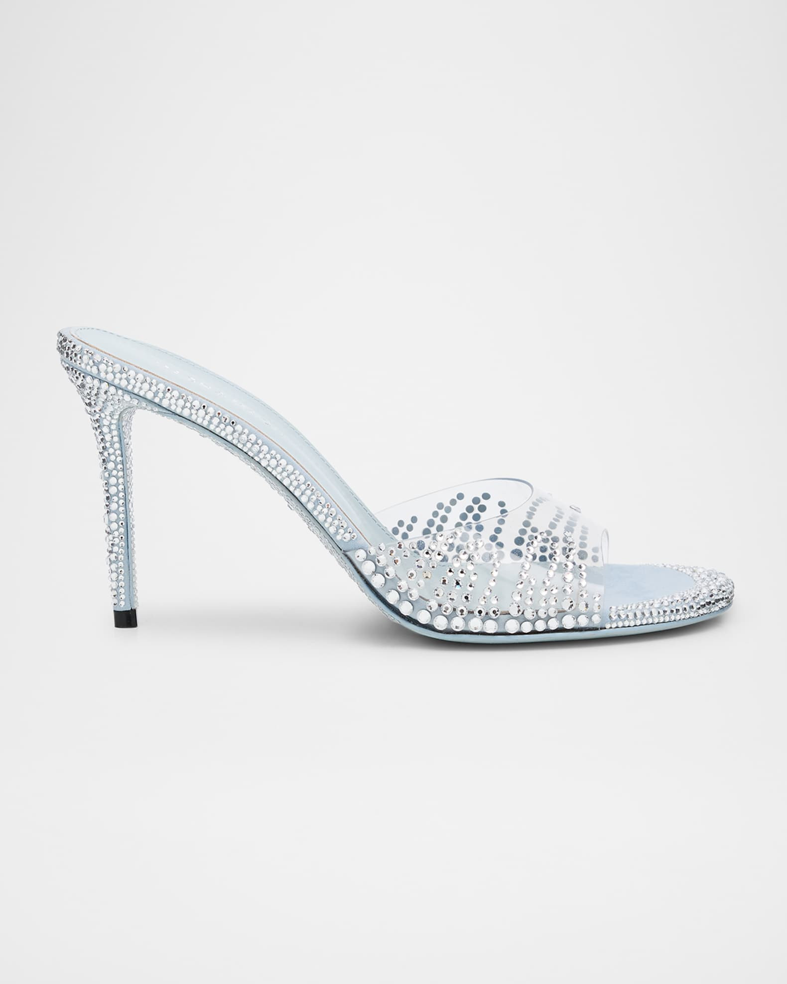 Crystal Flame Mules | Neiman Marcus