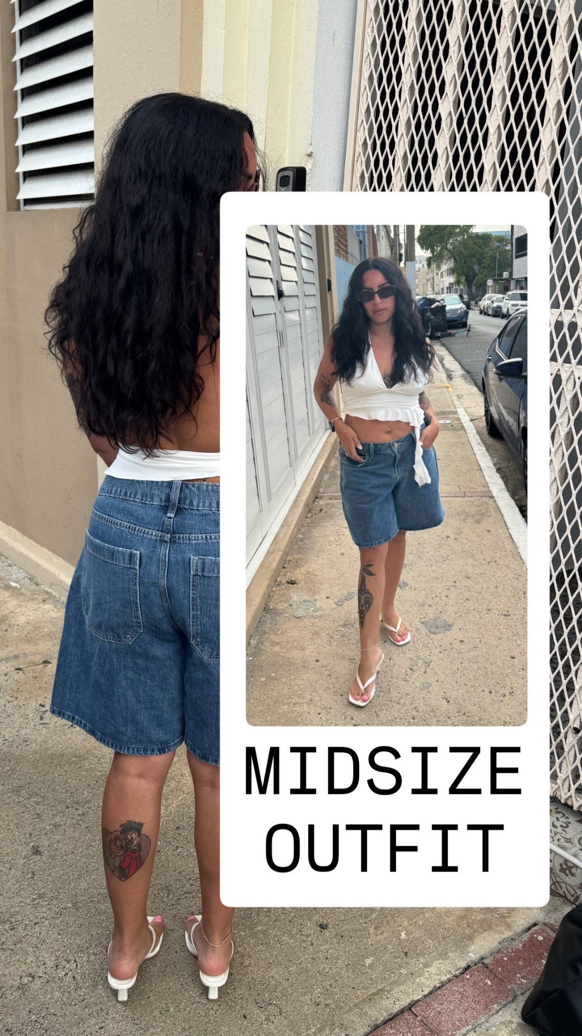 What I wore to Casa Bacardi in San Juan! Love me some denim jorts from Hollister! Wearing a size 10 🤍 

#LTKSeasonal #LTKMidsize #LTKPetite