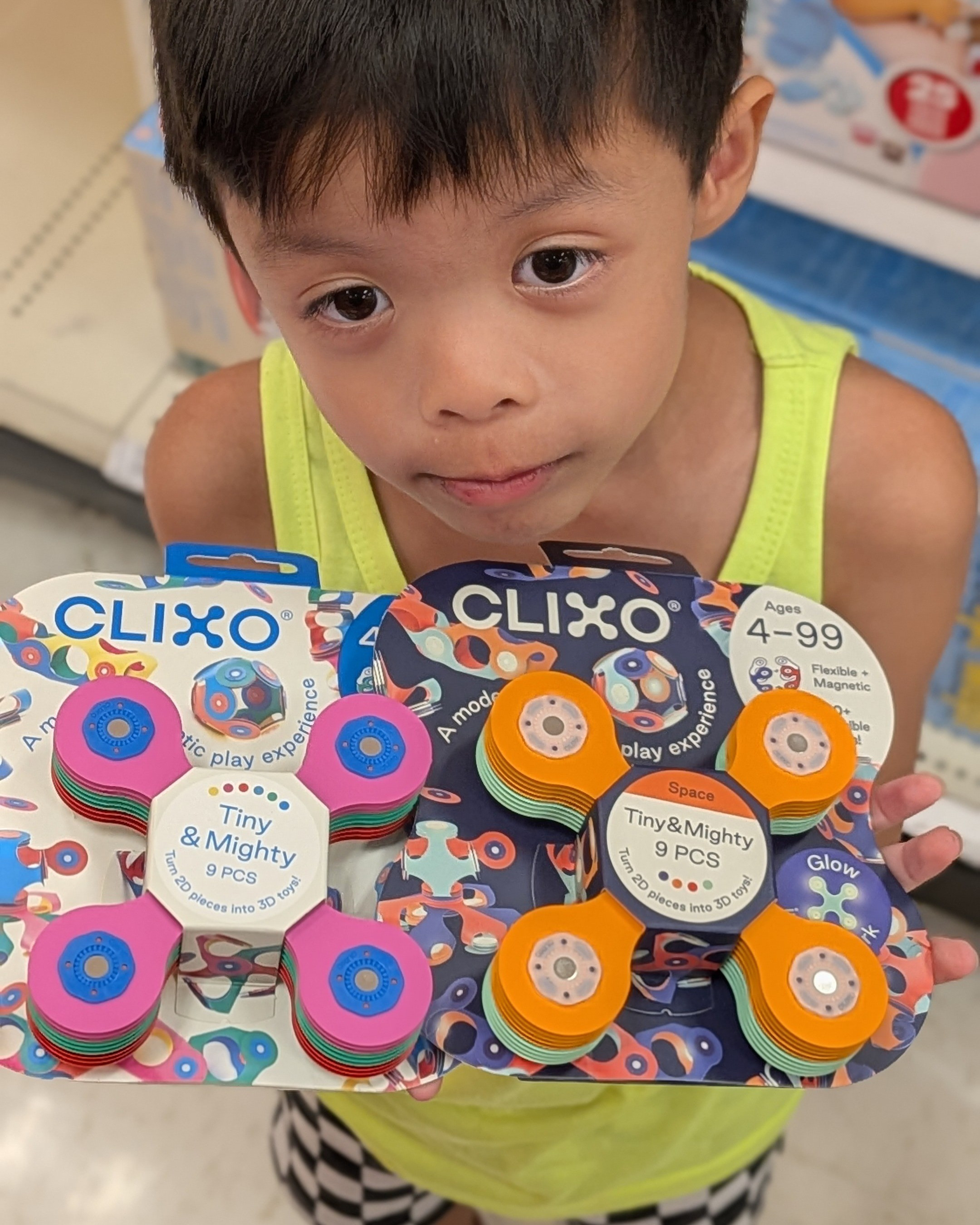 This Target find = peace for Mom, bragging rights for Grayson. Homeschool STEM turned into a family build-off… and Grayson beat Daddy (I don't think Daddy finished his build)🏆@my_clixo is magnetic, flexible, and goes everywhere with us! Now available at @target 🛒#clixotarget #ltktarget 

#LTKKids #LTKFamily #LTKFindsUnder100