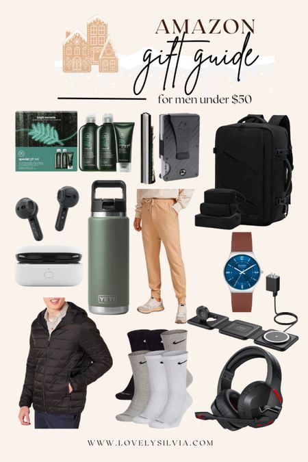 Amazon Gift Guide for women under $50! Lots of last minute gifts and all under $50!

men’s gift guide, Amazon gift guide, gifts for him, gifts under $50, Amazon finds, Amazon prime, Paul Mitchell gift set, men’s wallet, travel backpack, earbud headphones, Amazon headphones, yeti drink ware, yeti cup, joggers, lululemon dupes, mens watch, wireless charger, mens puffer jacket, Nike socks, gaming headsett

#LTKGiftGuide #LTKfindsunder50 #LTKHoliday