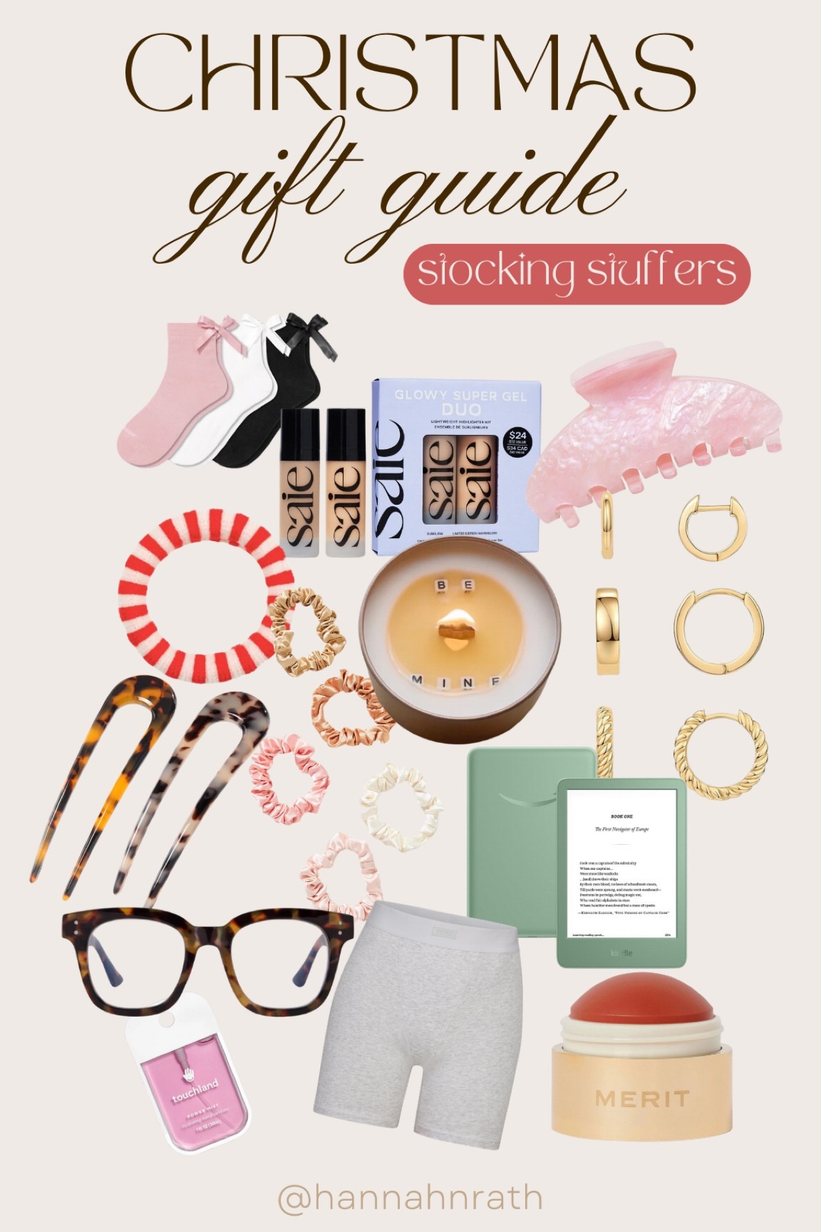 Christmas stocking stuffer ideas 🎄🤍 

#LTKSeasonal #LTKGiftGuide #LTKHoliday
