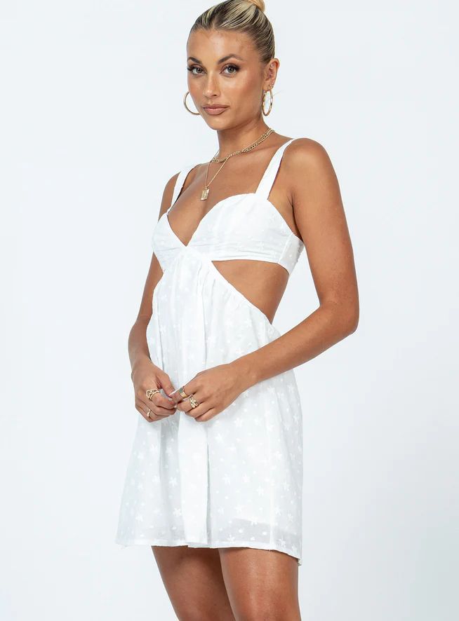 Khalia Mini Dress White | Princess Polly US