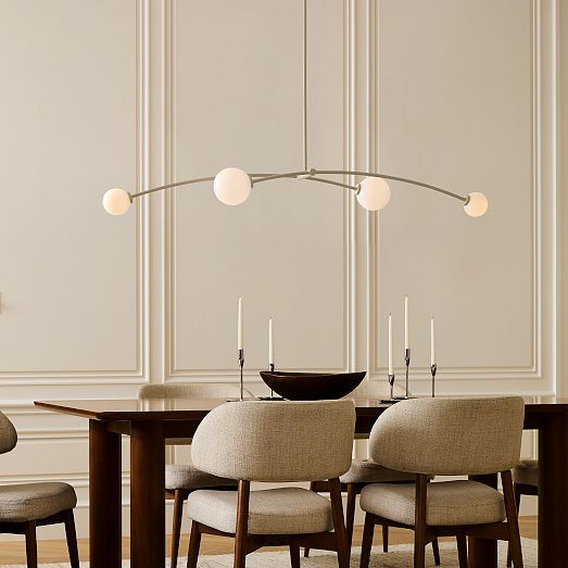 Holling 4-Light Chandelier (54") | West Elm (US)