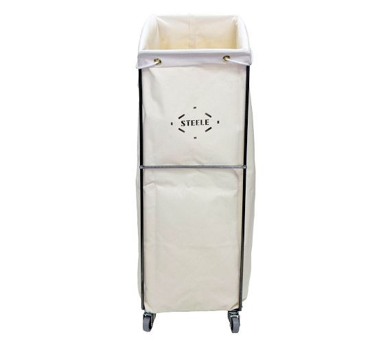 Tall Canvas Caddie With Wheels | Pottery Barn (US)
