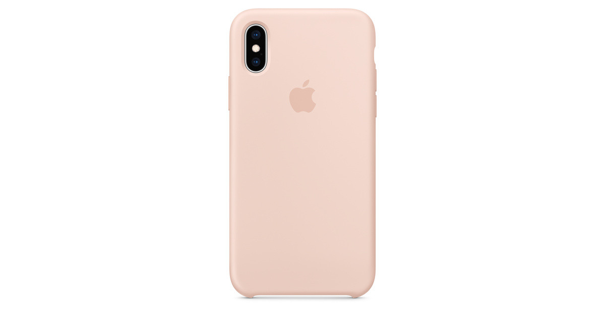 iPhone XS Silicone Case - Pink Sand | Apple (US)