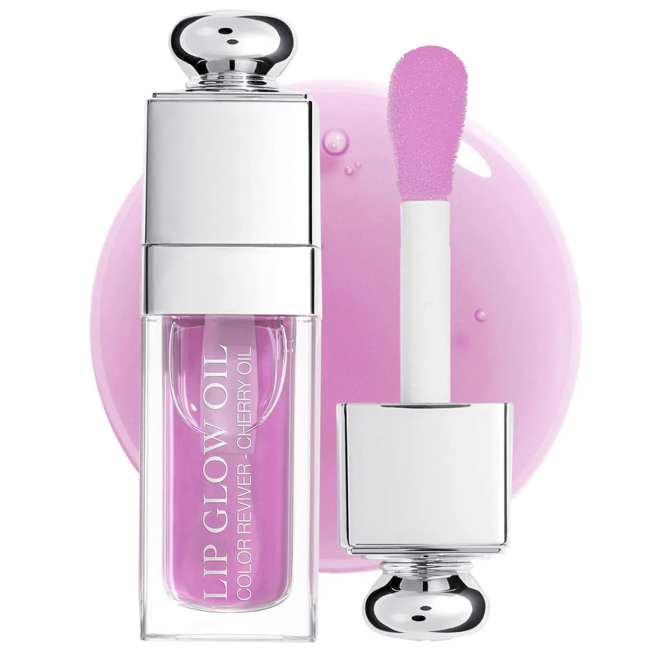 DIOR Lip Glow Oil 063 Pink Lilac 0.2 oz / 6 mL | Sephora (US)