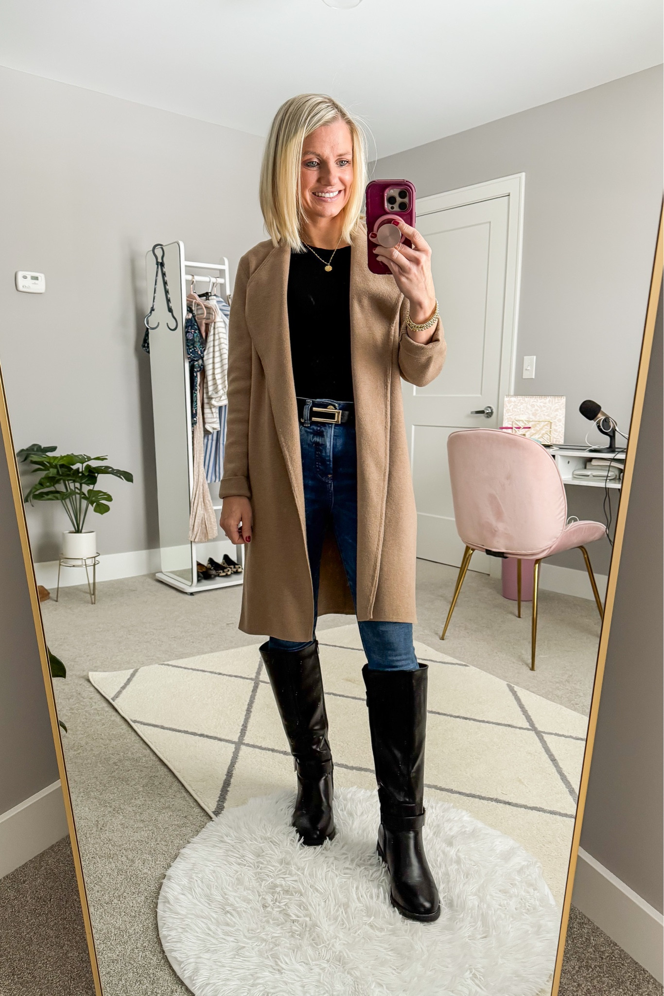 What I wore this weekend 
Coatigan- small
Top- small
Jeans- 2/short


#LTKOver40 #LTKStyleTip #LTKPetite