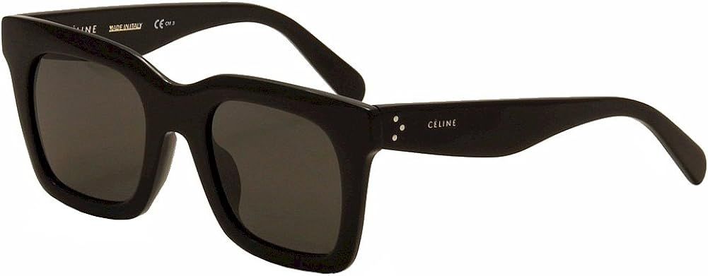 Celine Women's CL 41411FS 41411/F/S 807/NR Black Fashion Sunglasses 50mm | Amazon (US)