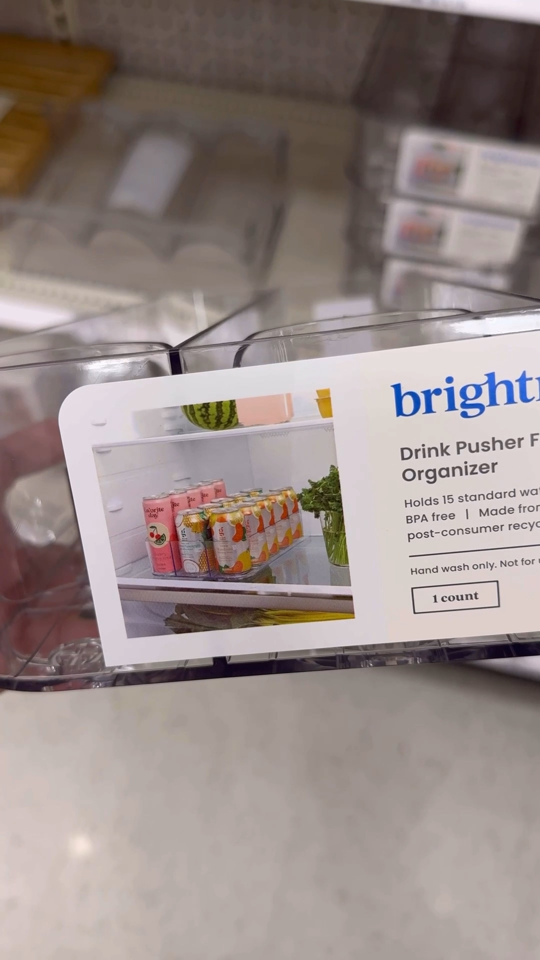 Best sellers from Target! Perfect to organize your fridge. 

fridge organizer, target home, new arrivals 

#LTKHome #LTKFindsUnder50