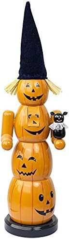 Amazon.com: FUNPENY Fall Decorations, 14 Inch Christmas Wooden Nutcrackers Figures Pumpkin Man De... | Amazon (US)
