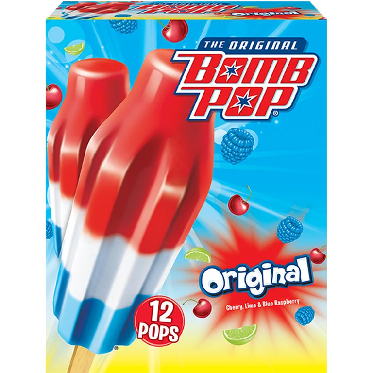 Bomb Pop Original Ice Pops | Walmart (US)