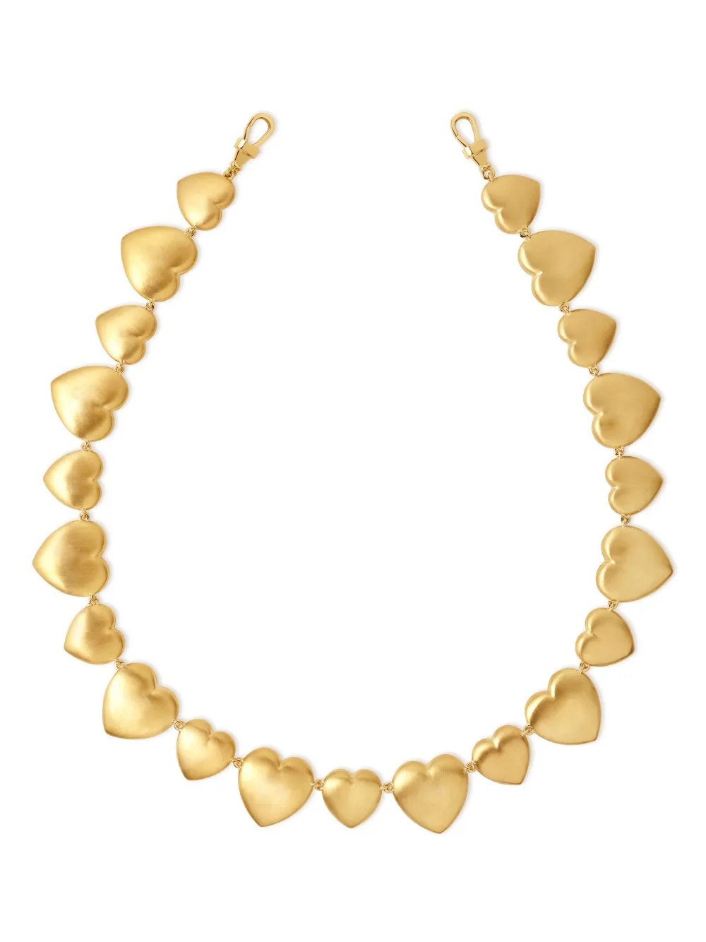 Marie Lichtenberg 14K Yellow Gold Heart Chain Necklace | Gold | FARFETCH | Farfetch Global