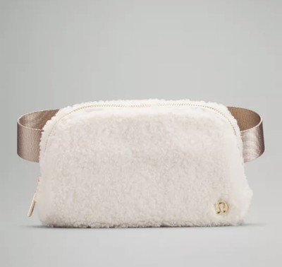 Brand New Lululemon everywhere belt bag sherpa ivory | eBay AU