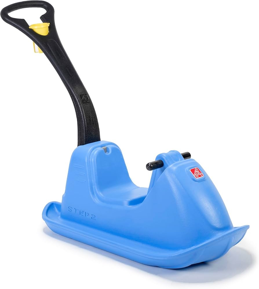 Step2 Push Around Sled, Kids Ride On Toy & Outdoor Snow Toboggan, Made of Durable Plastic, Max We... | Amazon (US)