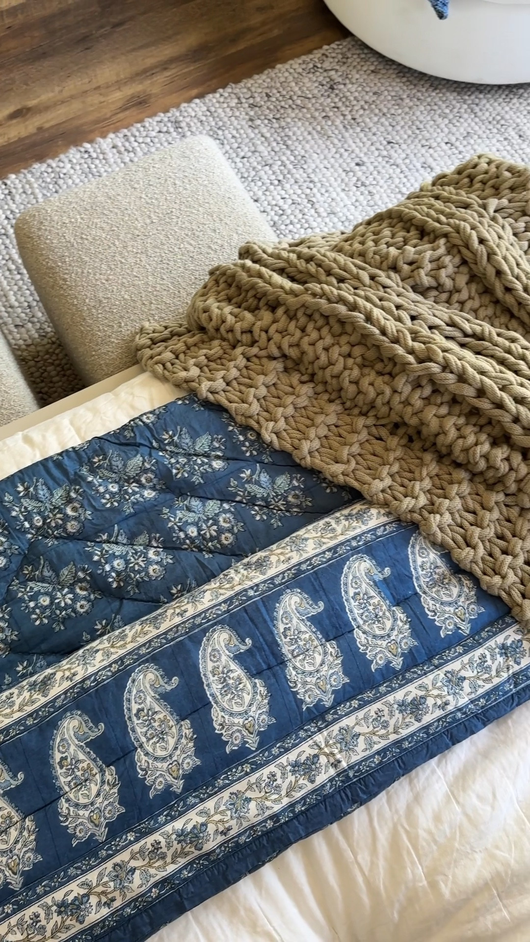 This gorgeous blue quilt is on sale!

#LTKHome #LTKVideo #LTKSaleAlert