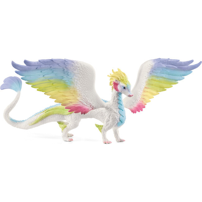 Bayala: 13"" Rainbow Dragon Collectible Figurine (Blue) - Kids Toys | Schleich from Maisonette | Maisonette