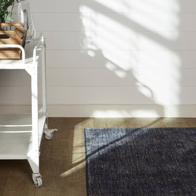 Metrie Complete 5.5-in x 8-ft Polar White Shiplap Wall Plank (Coverage Area: 3.67-sq ft) Lowes.co... | Lowe's