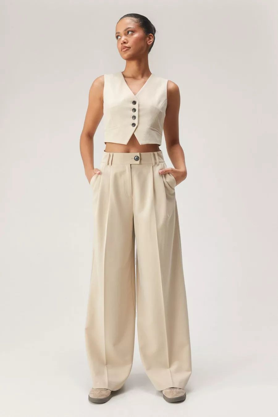 Tailored Straight Leg Trousers | Nasty Gal US