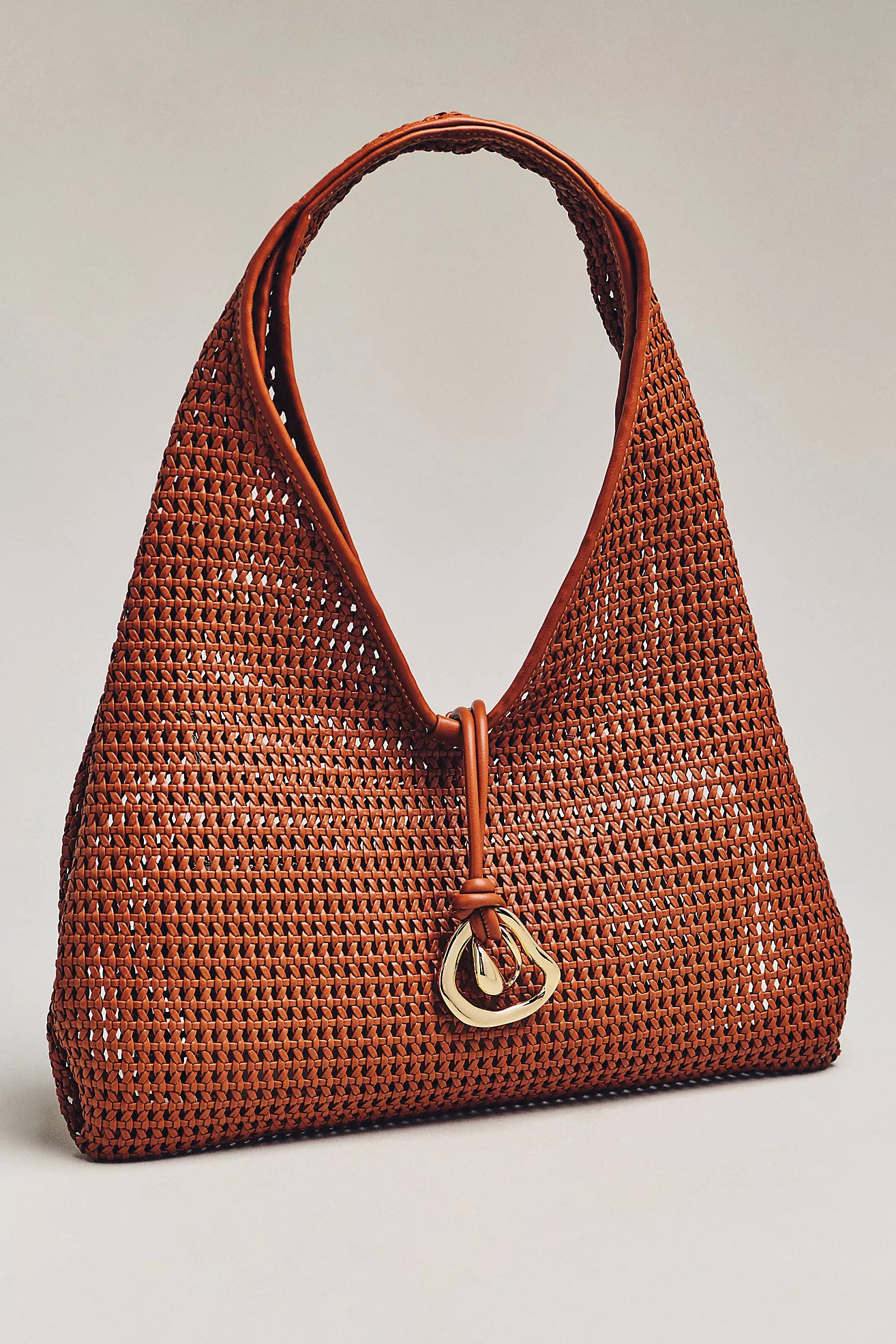 Dolce Vita Missie Raffia Mesh Tote | Anthropologie (US)
