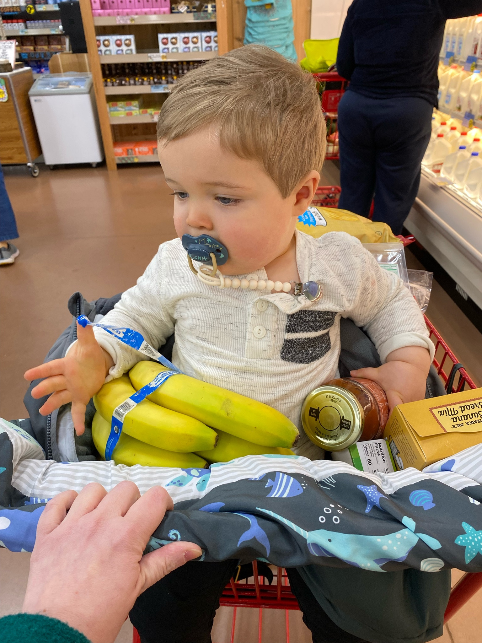 My favorite shopping accessory when I go out with Henry: this cart cover from Target! Under $25 and fits over every buggy I have tried so far! Baby finds, toddler finds, mom must-haves 

#LTKbaby #LTKunder50 #LTKkids
