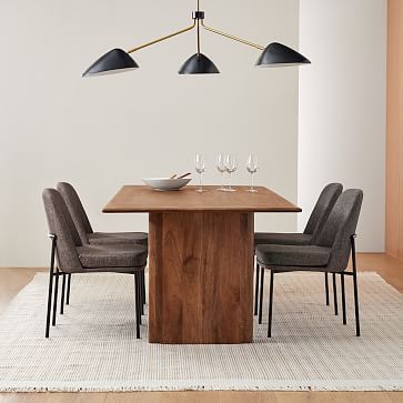 Anton Solid Wood Dining Table (72", 86", 120") | West Elm (US)